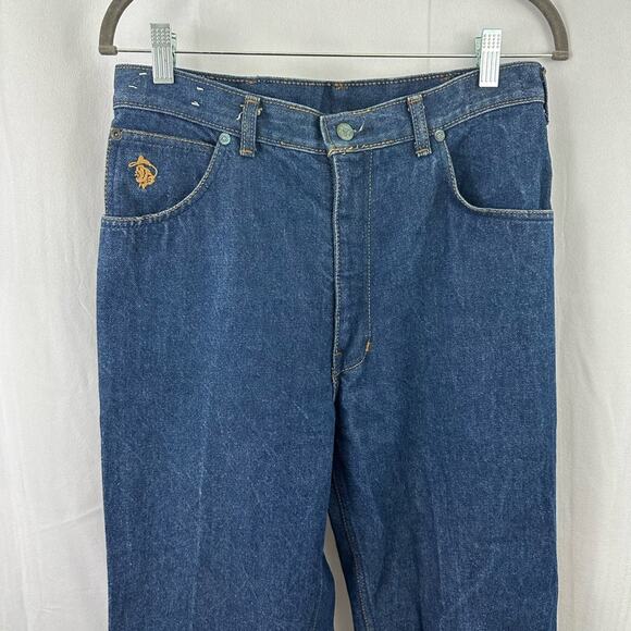 Vintage Kenny Rogers Dark Wash High Waisted Jeans Women’s Size 29 - Picture 2 of 8